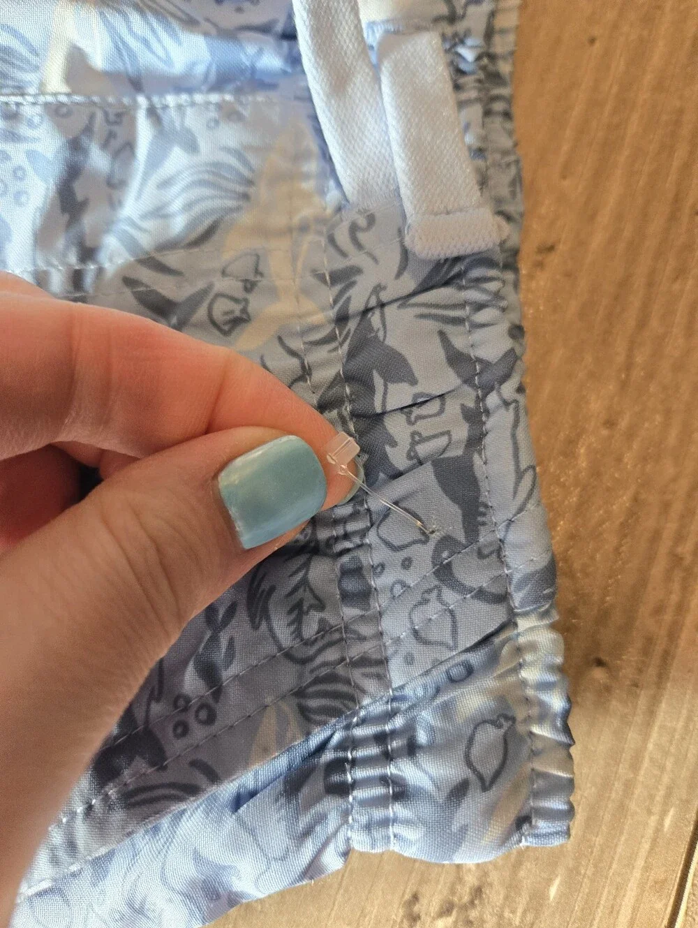 NWT Toddler Boy Blue Shark Swim Trunks – Size 2T